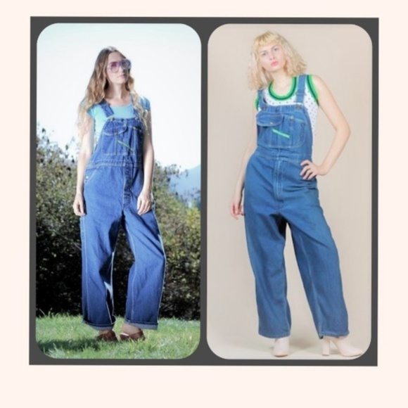 vintage key overalls